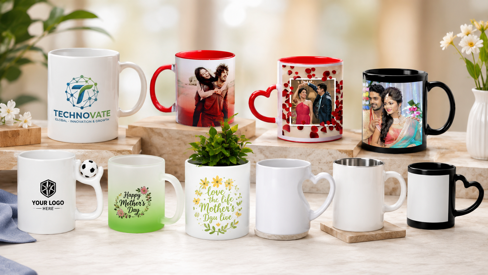 Sublimation Blank Mugs