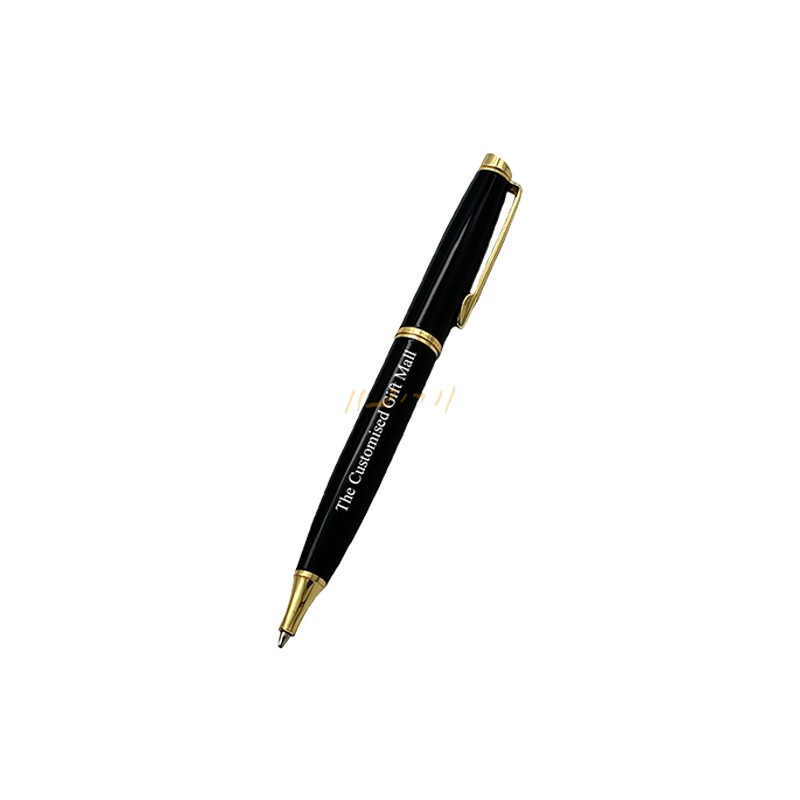 Signature Black & Gold Metal Pen
