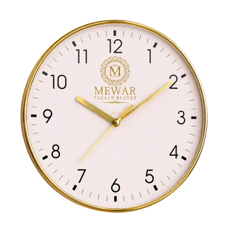 A Golden Hour for Your Brand | Custom Promotional Wall Clock