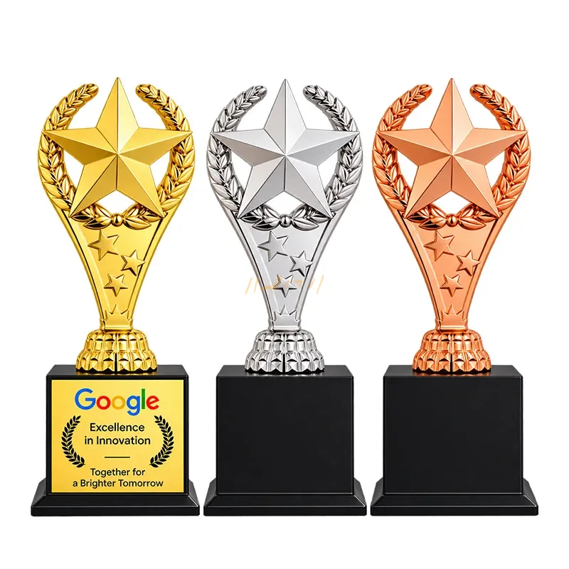 Laurel Star Metal Corporate Excellence Trophy