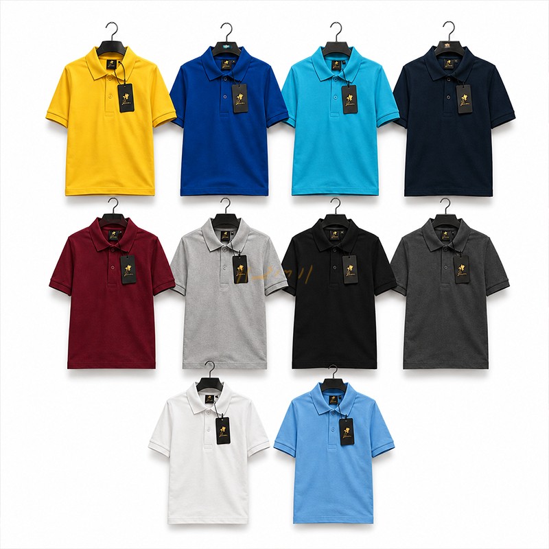 Promotional Denver Collar-Neck T-Shirt – 190–200 GSM