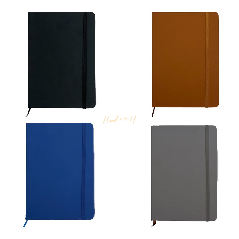 A5 Hardbound PU Leather Elastic Diary – Custom Corporate Branding