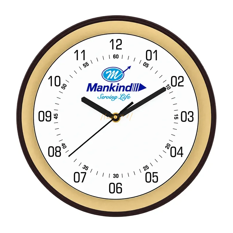 Timeless Presentation, Powerful Brand Recognition | Custom Promotional Wall Clock