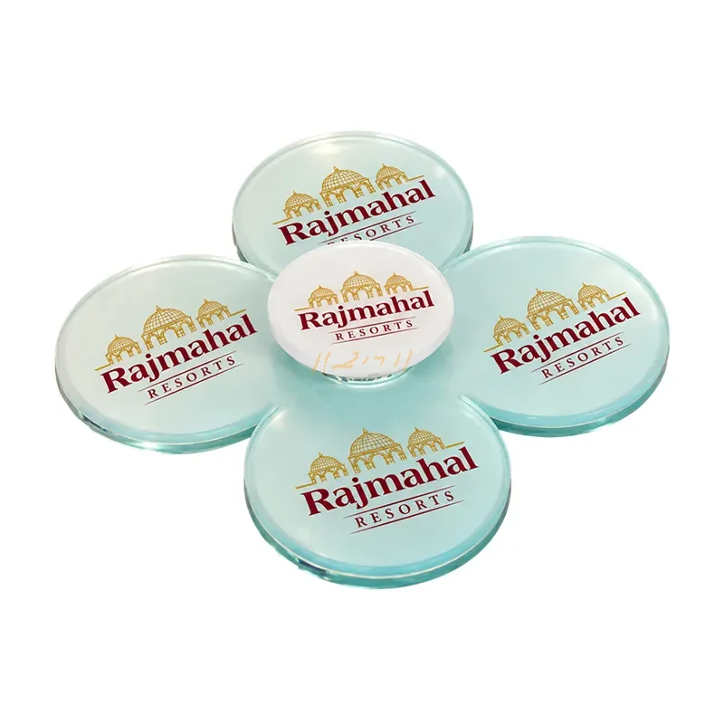 CrystalBloom Signature Custom Acrylic Paperweight