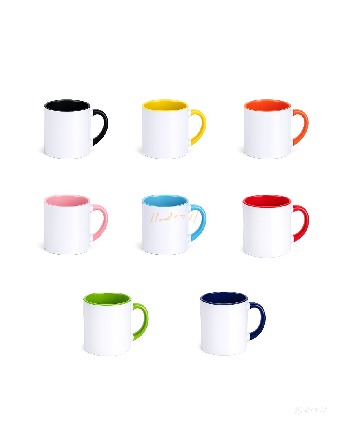 Sublimation 6oz 3 Tone Color Mug