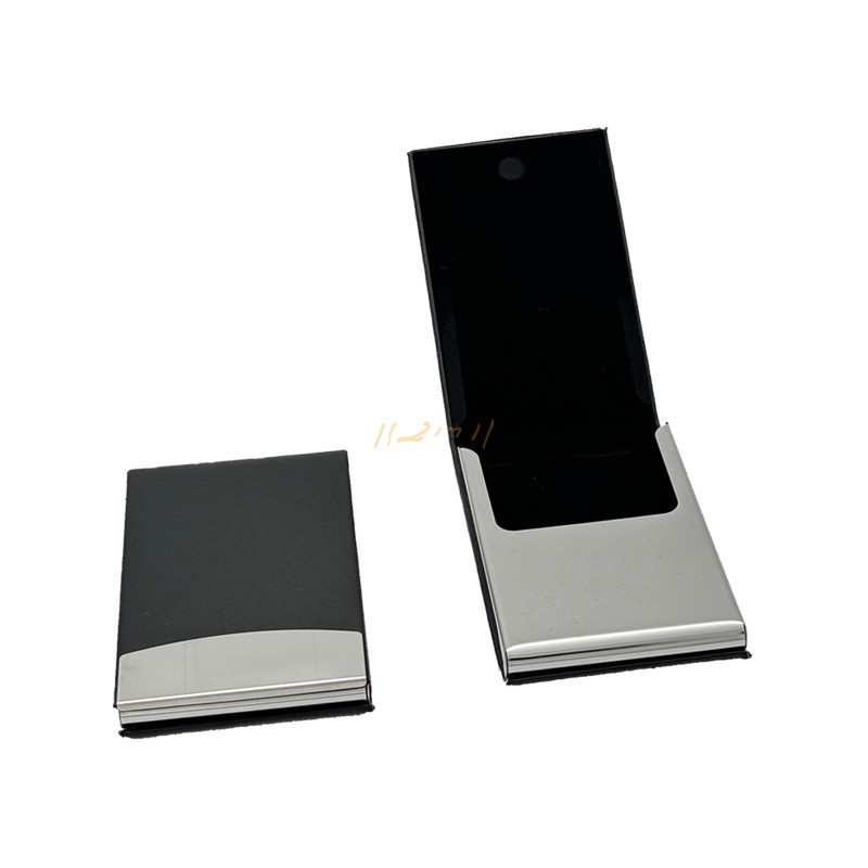 Prestige Black & Silver Promotional Card Holder