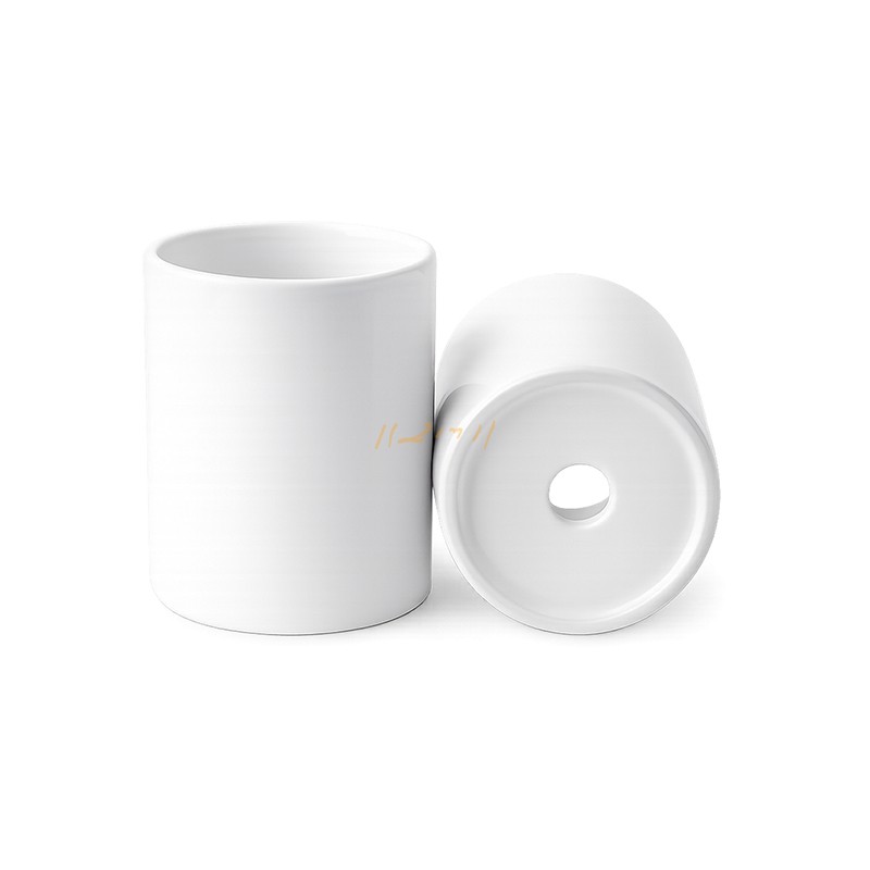 White Sublimation Ceramic Flower Pot