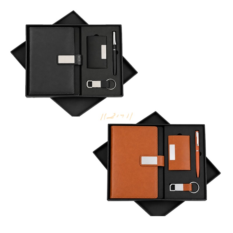 Signature Executive 4-in-1 Corporate Gift Set – Custom Engraved Collection