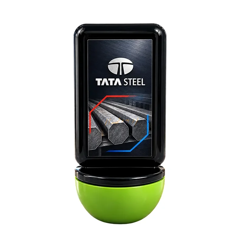 DeskMotion Heavy-Duty Fidget Paperweight with Custom Corporate Branding