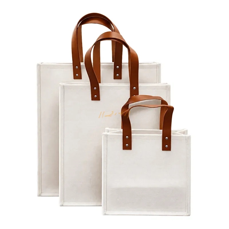 Handbag with PU Handles