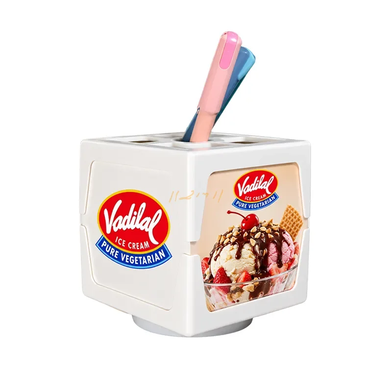 4-Side Rotating Promotional Pen Stand