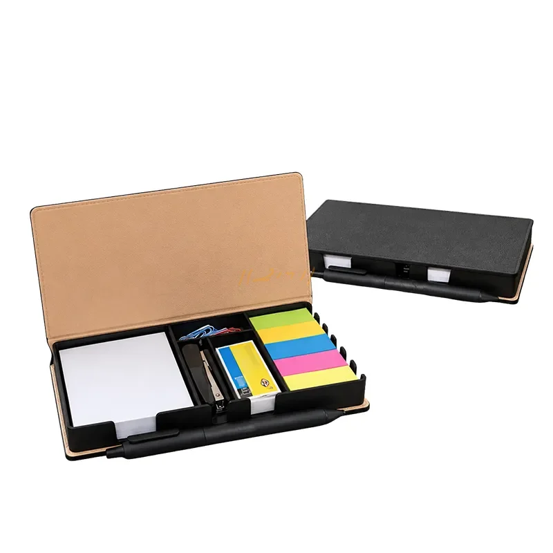 PU Leather Desktop Stationery Set