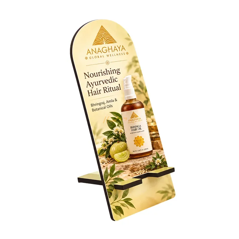 Full-Surface Custom Branded MDF Mobile Stand