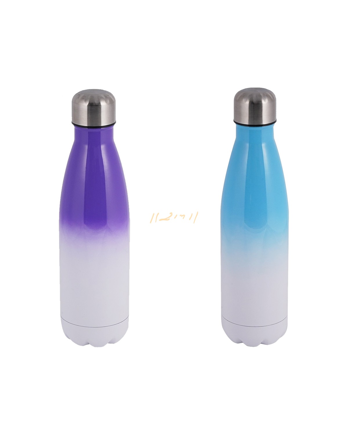 Sublimation Dual Tone Cola Bottle – Stainless Steel