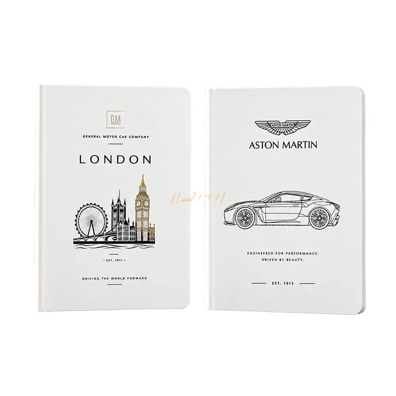 Urban Signature A5 Premium Silver Foiling Diary