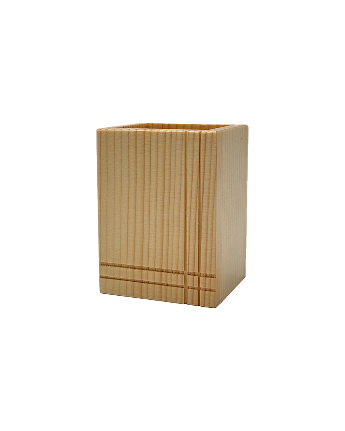 Natural Wooden Promotional Pen Stand