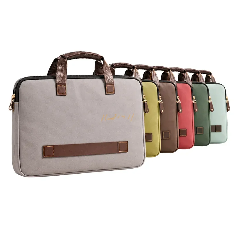 Leather Office Laptop Bag for Modern Professionals
