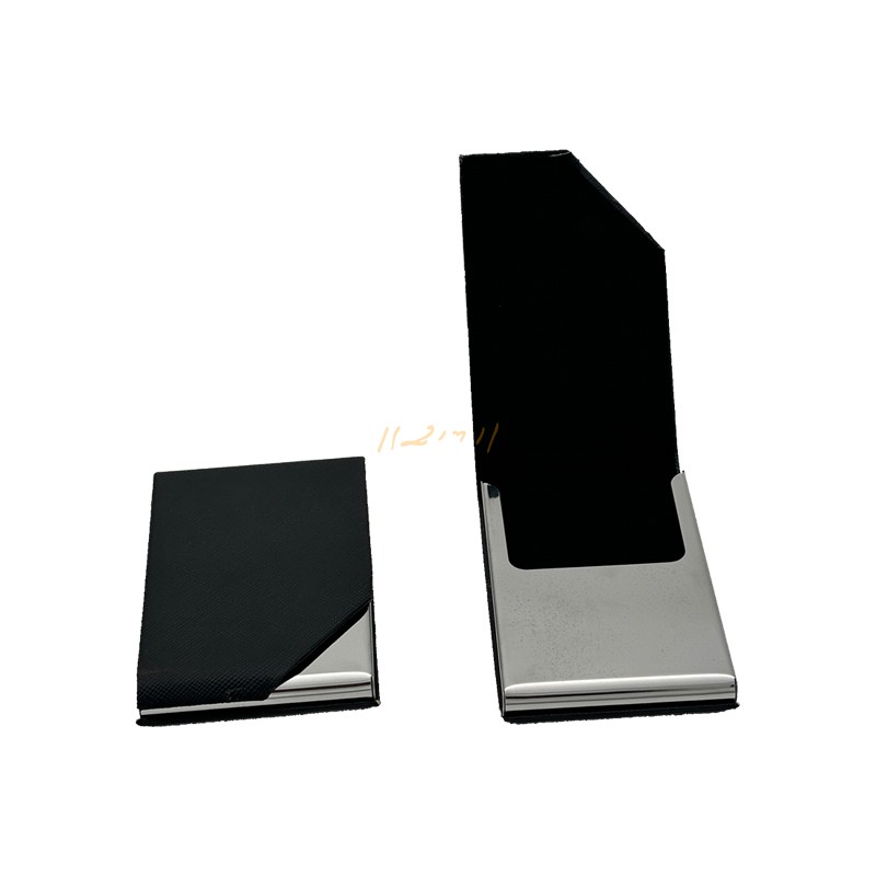 Signature Black & Silver Promotional Card Holder