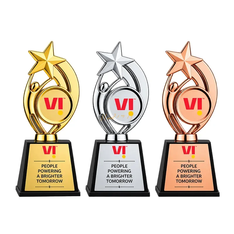 Momentum Star Metal Corporate Trophy