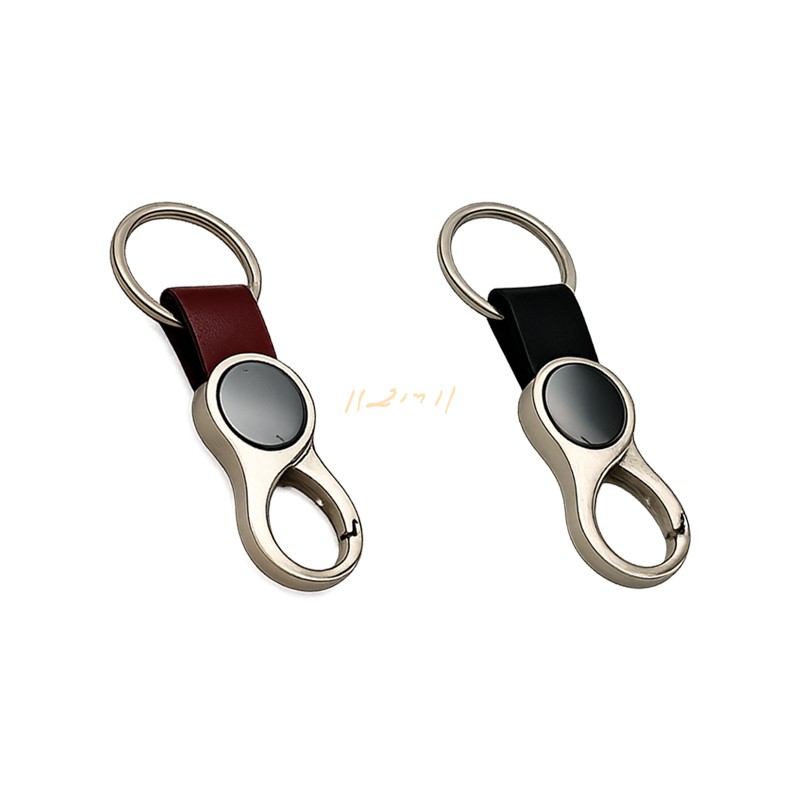 Snap-Hook Metal Keychain