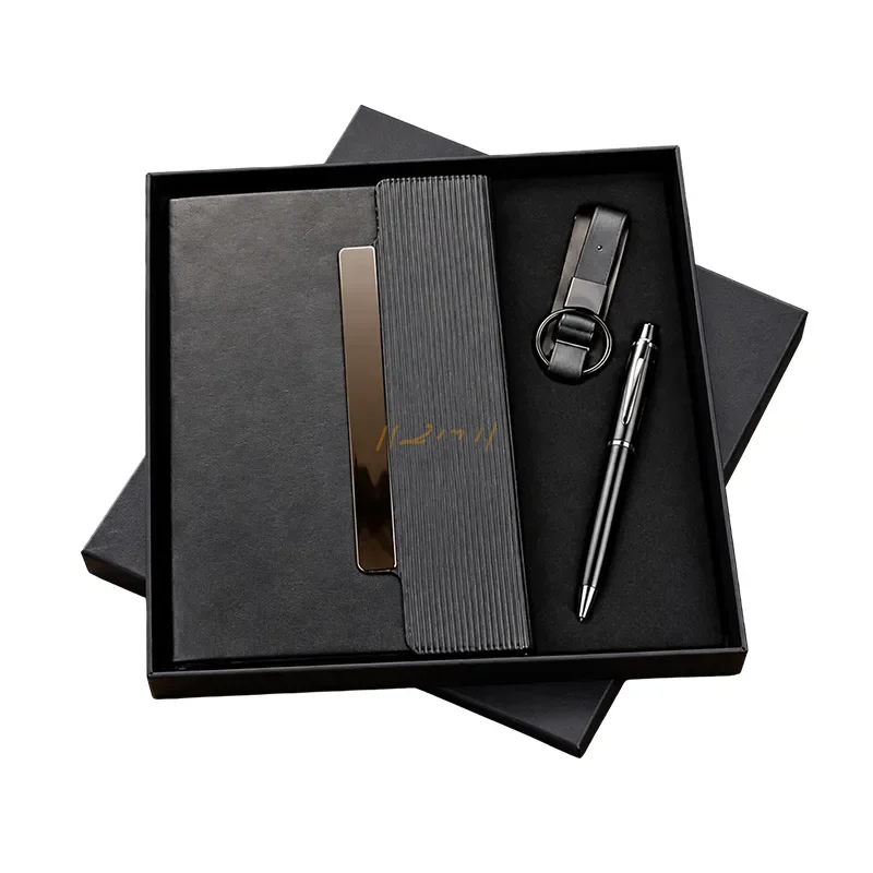 Black Executive Notebook Corporate Gift Set