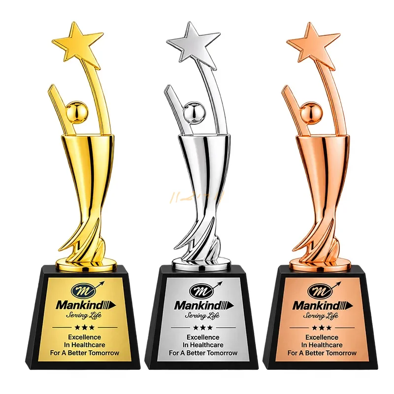 Aspire Star Metal Corporate Trophy