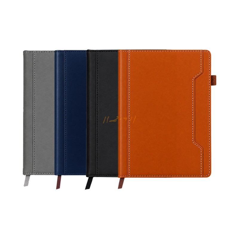Minimalist Executive Diary with Sculpted Side-Panel Design