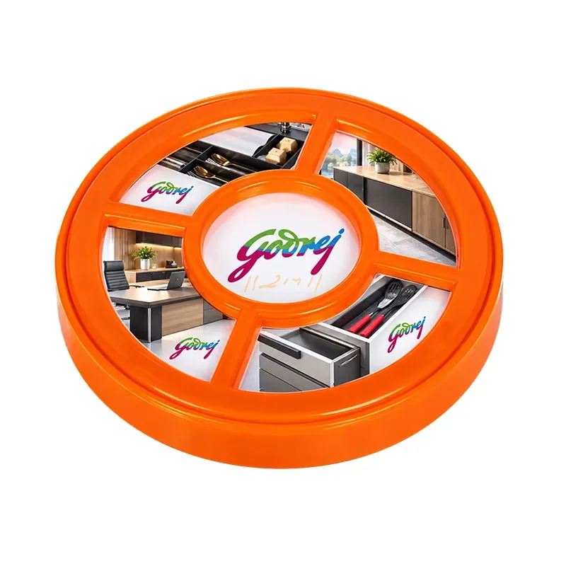 QuadBrand 4-Message Custom Promotional Paperweight