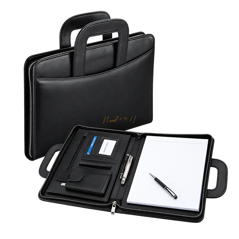Executive Document Folder with Carry Handle