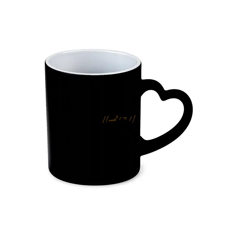 Magic Heart-Handle Sublimation Ceramic Mug