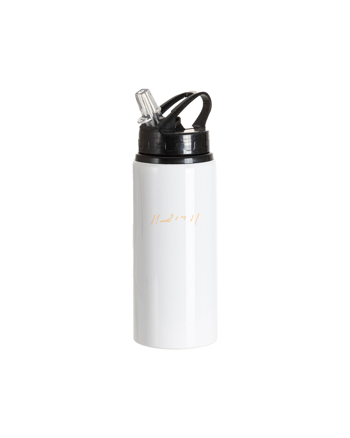 Sublimation Aluminum Sipper Bottle with Straw - 750ml