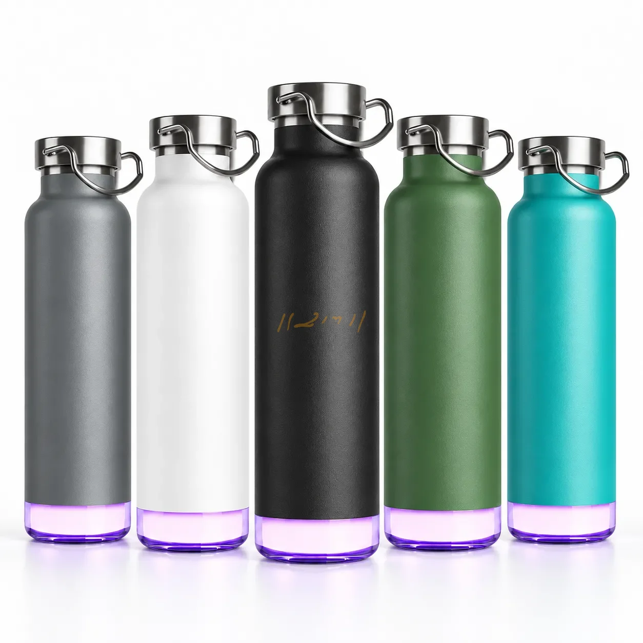 Thames+ Smart Stainless-Steel Water Bottle with Hydration Reminders