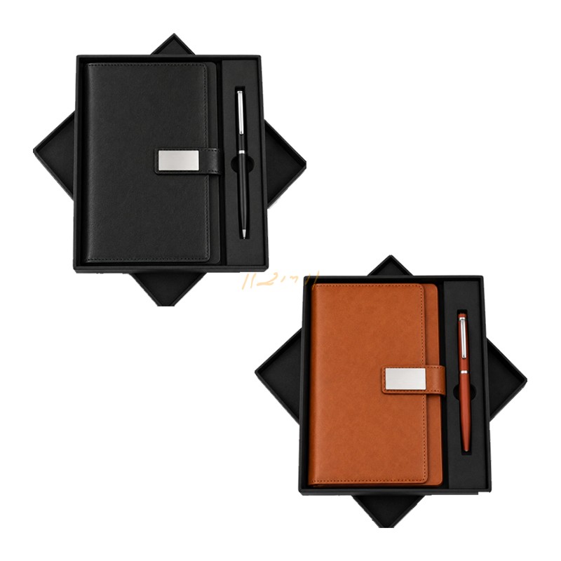 Classic Edge 2-in-1 Executive Corporate Gift Set – Premium Diary & Pen