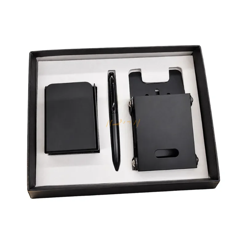 Black 3-Piece Corporate Desk Gift Set