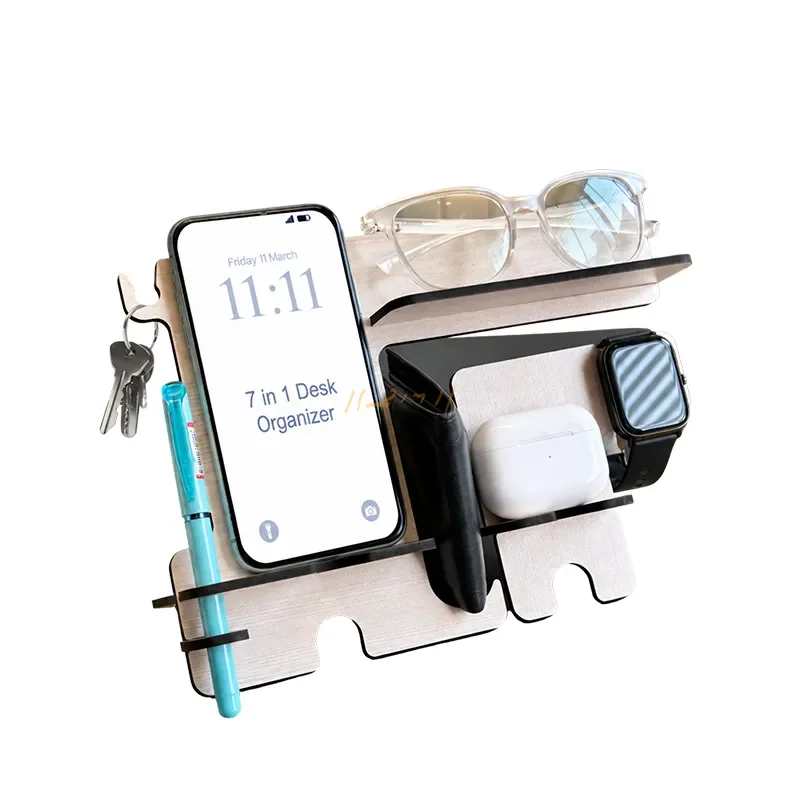 7-in-1 Multifunctional Desk Organizer Without Calendar