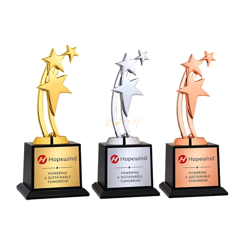 Shooting Star Metal Corporate Trophy
