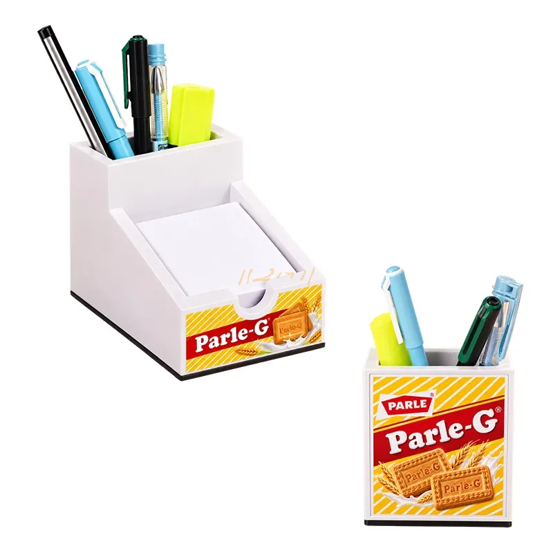 BrandMemo Tower – 130-Page Chit Pad & Executive Pen Organizer