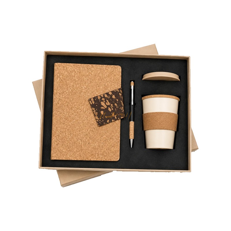 EarthBlend Cork 3-in-1 Corporate Gift Set