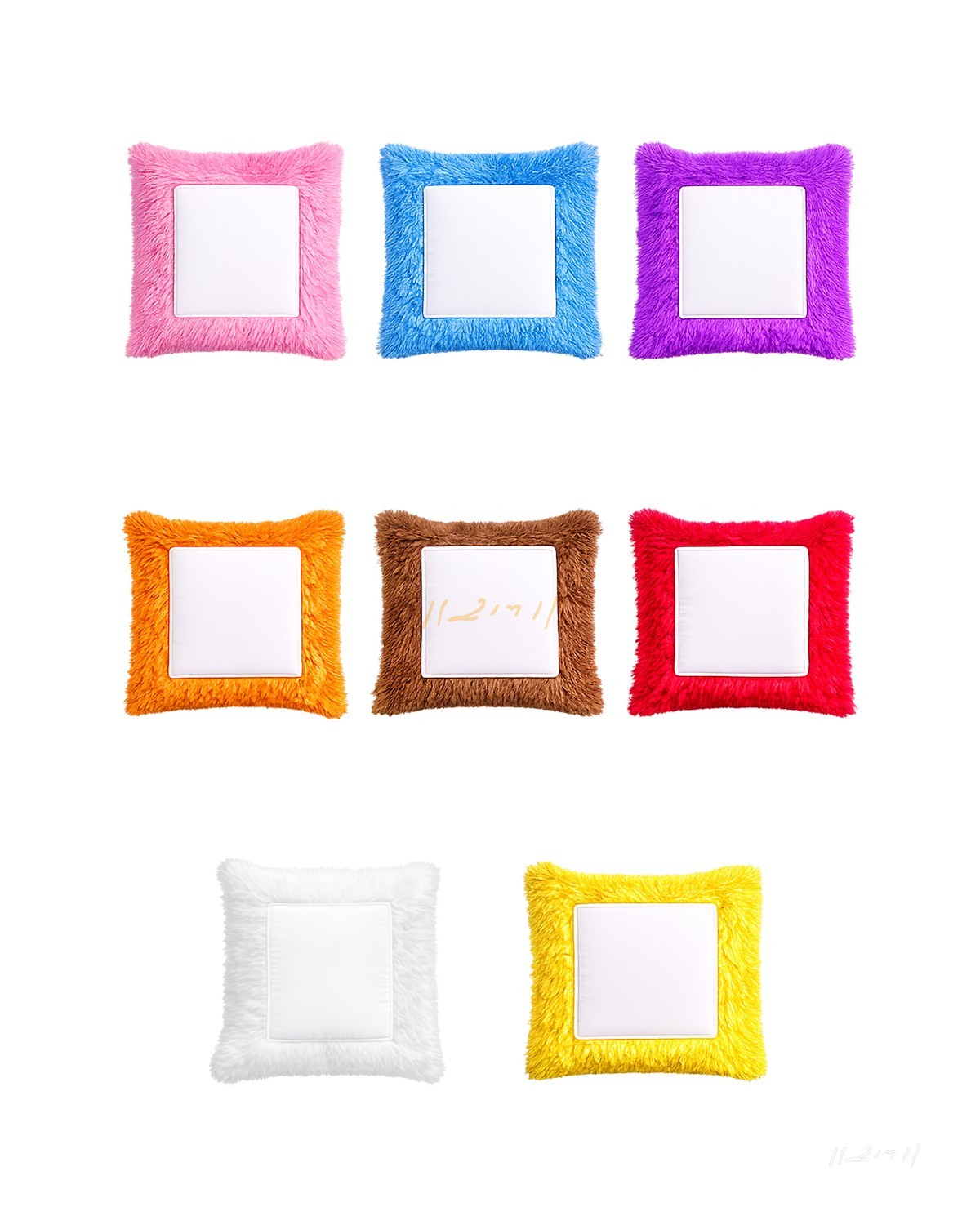 Sublimation Square Fur Cushion