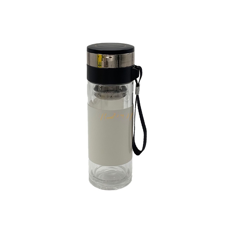 Full Transparent Glass Sport with Built-In Mesh Filter