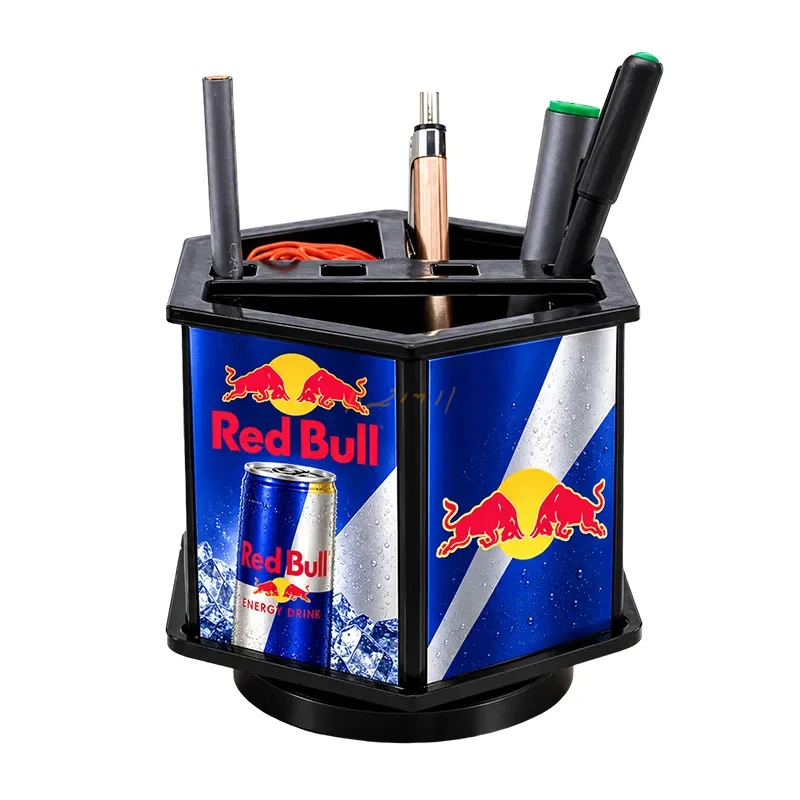 BrandStation – 360° Revolving Six-Sided Pen Organizer