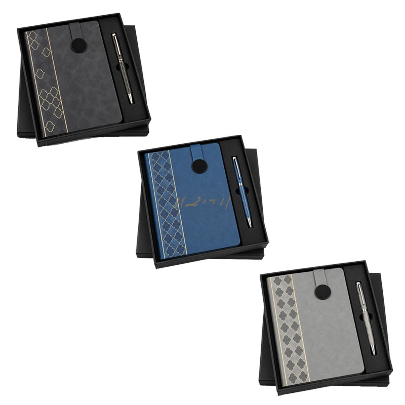 2-in-1 Executive Corporate Gift Set – Premium Diary & Pen