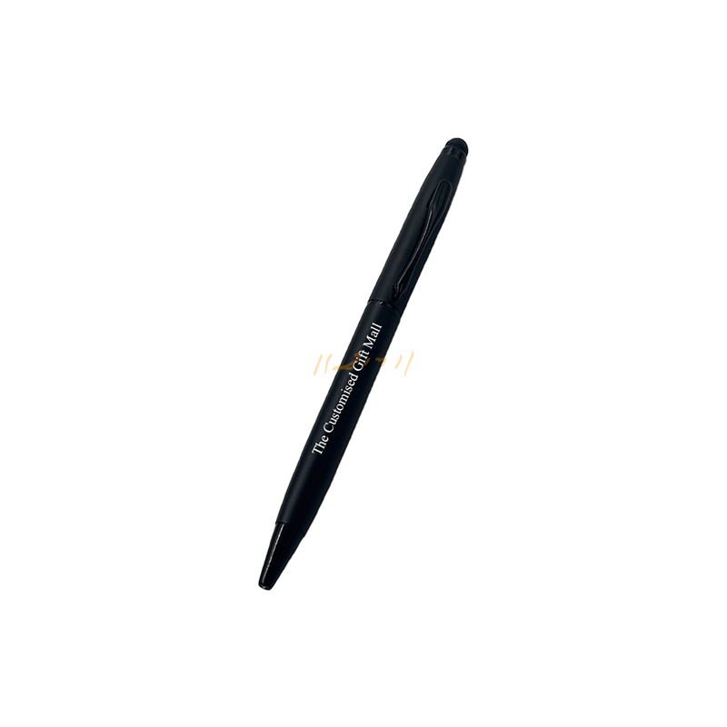 Stealth Black Matte Metal Touch Pen