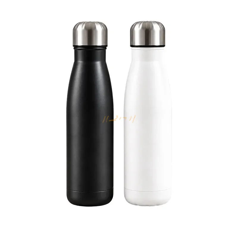Cola-Shaped Stainless-Steel Water Bottle