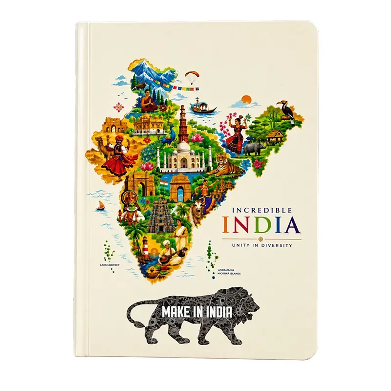A5 Mini Notebook with Vibrant UV Corporate Branding