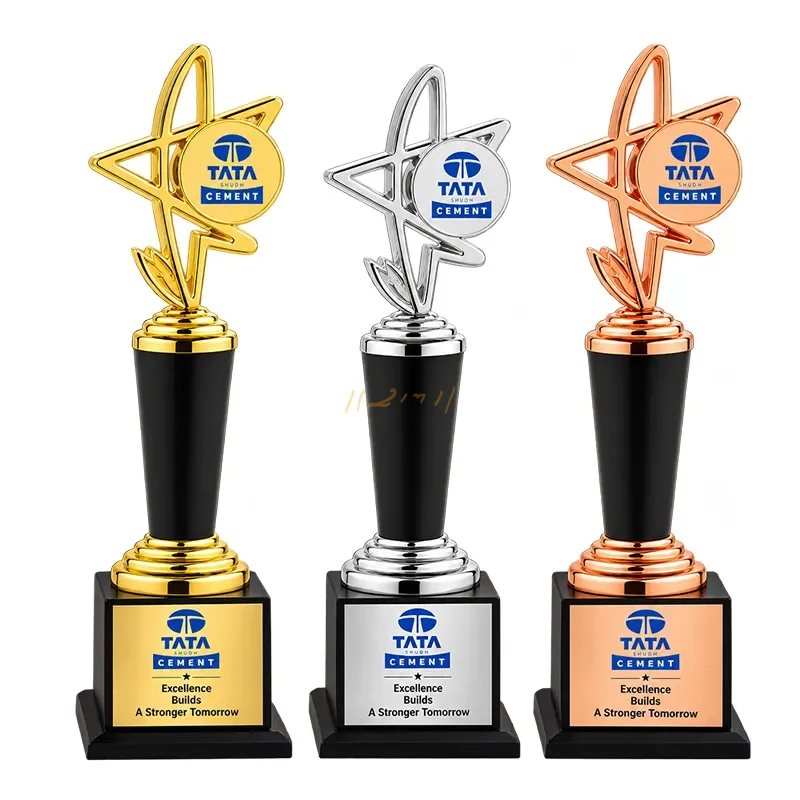 Signature Star Corporate Metal Trophy