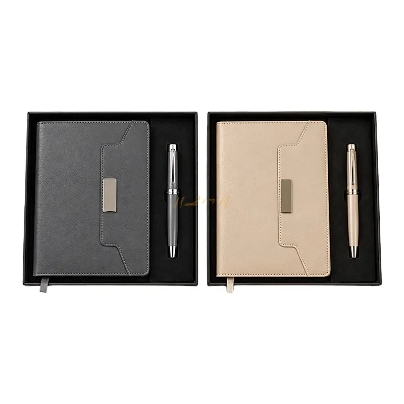 Elegant A5 Notebook & Metal Pen Corporate Gift Set