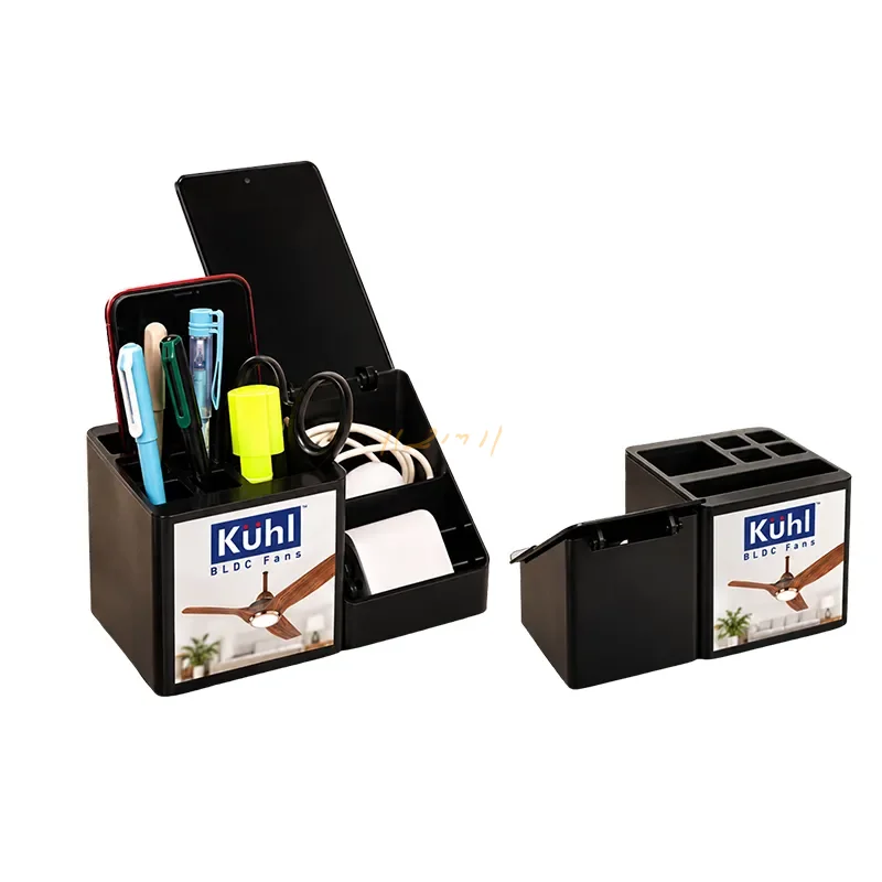 DeskDock Matrix - Executive Pen Organizer & Mobile Holder