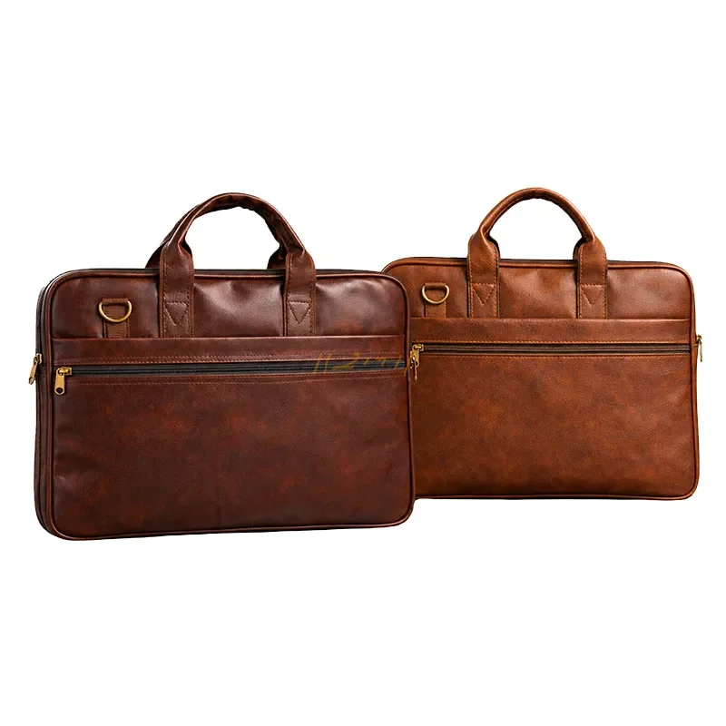 Leather Laptop Hand and Crossbody Bag