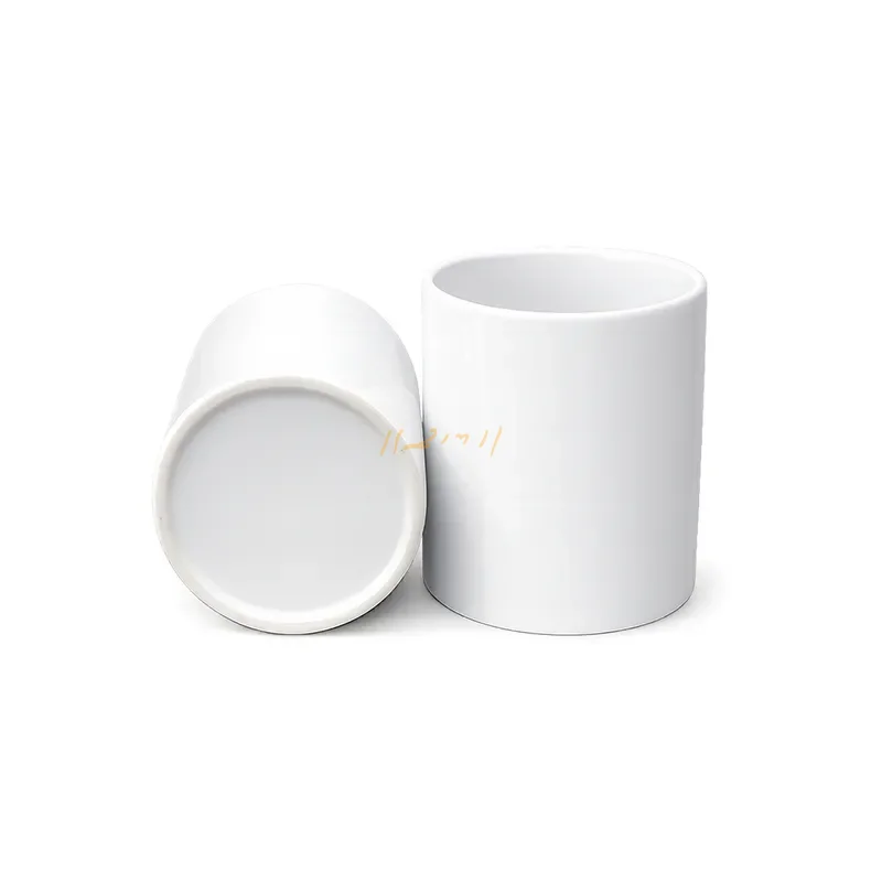 White Ceramic Sublimation Pen Holder